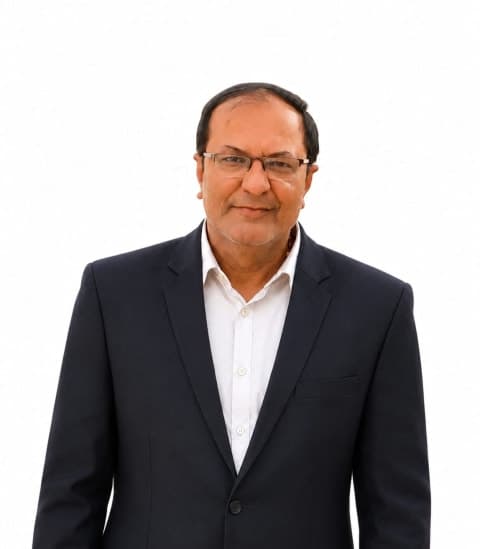 Portrait of Nileshbhai Bhogilal Joshi, Proprietor of Ganesh Catering Service